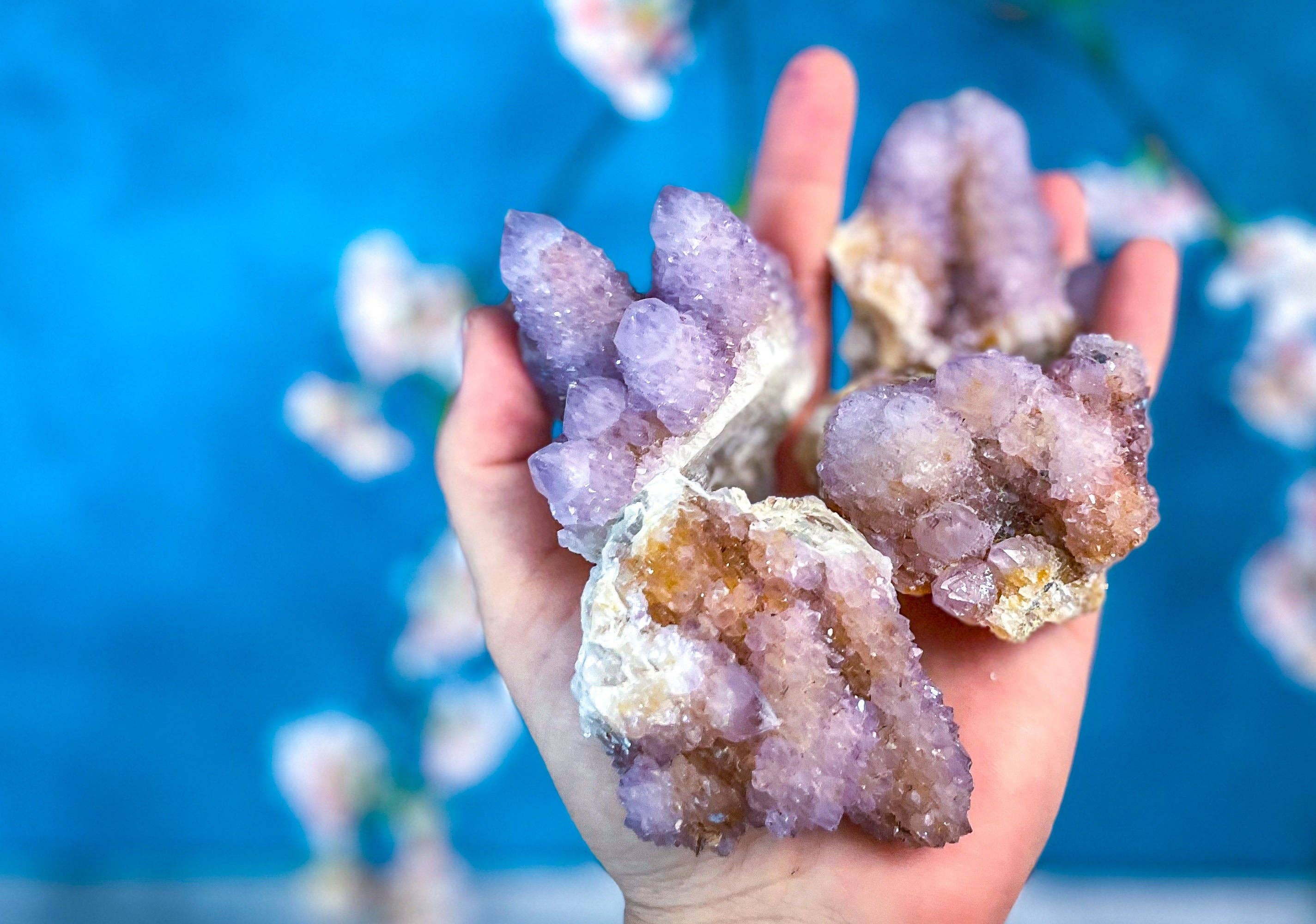 Mandala Gems – wholesale Spiritual stone/crystal – Large Spirit Amethyst Quartz Specimens4