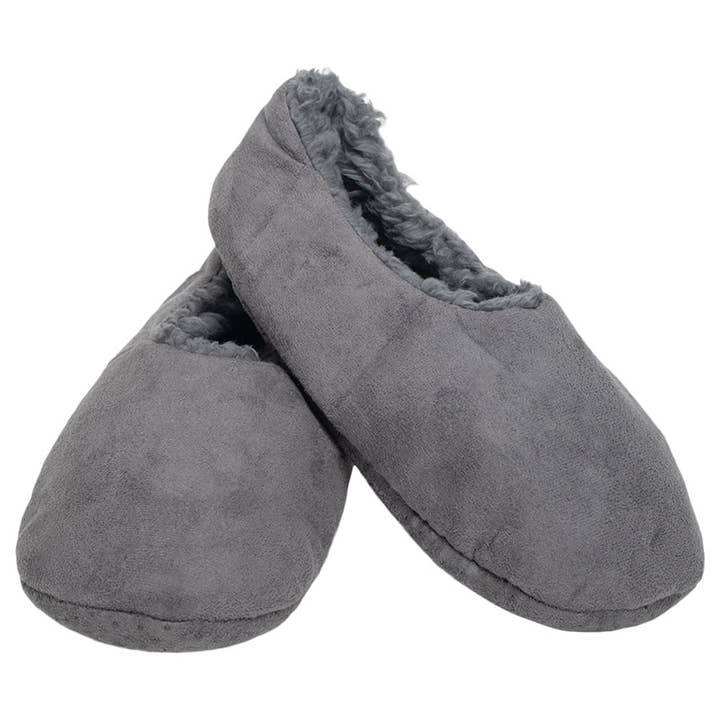 Men's Gray Non-Slip Indoor Slipper - Fits Shoe Size 13-14 for wholesale by Dicksons