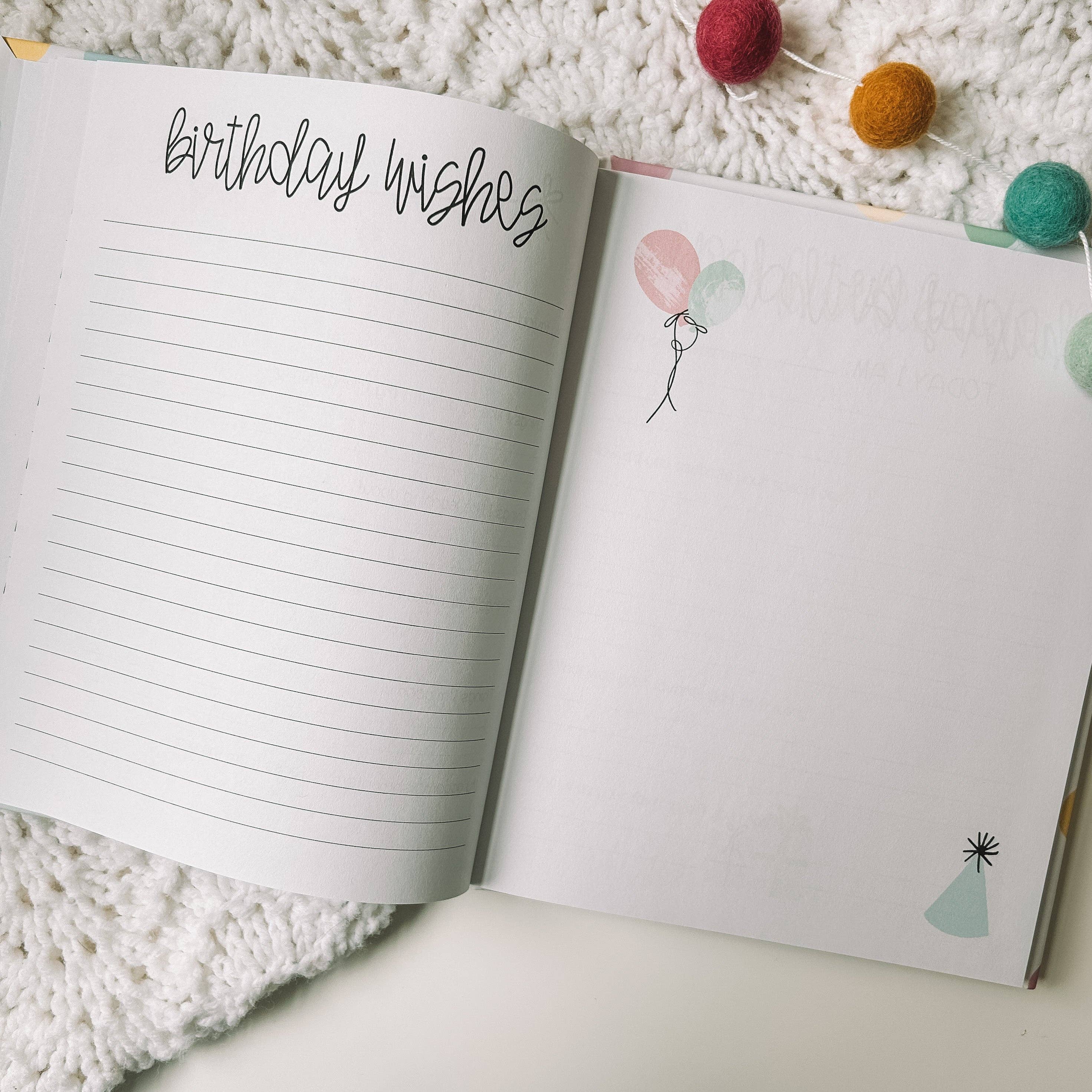 This Little Love Co - Wholesale Memory Book - Kids & Baby - The Birthday Book5