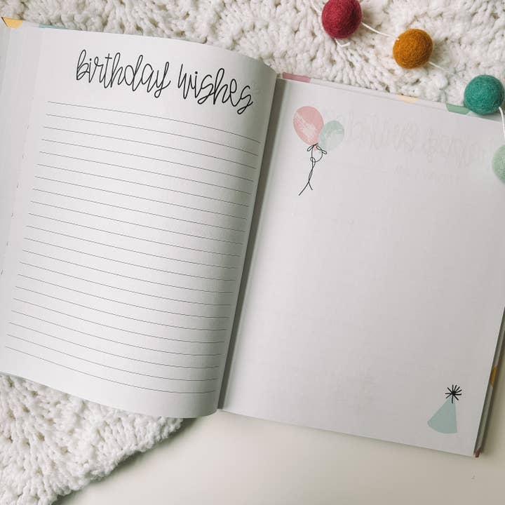 This Little Love Co - Wholesale Memory Book - Kids & Baby - The Birthday Book5