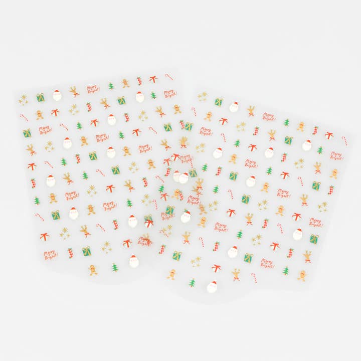 Meri Meri – wholesale Sticker – Child & baby – Christmas Nail Stickers1