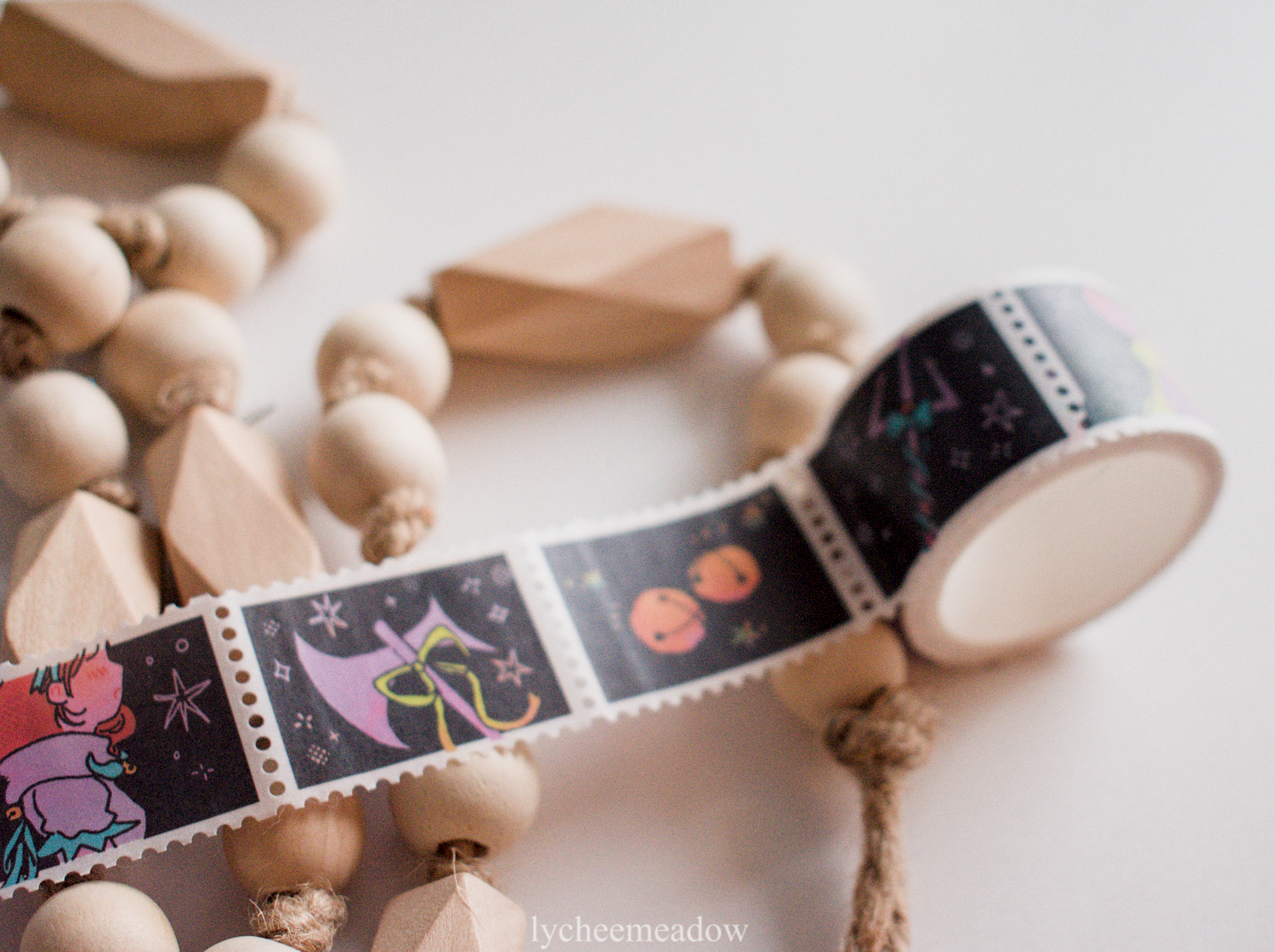 Lycheemeadow - Wholesale Washi Tape - Stamp Washi Tape (multiple designs)18