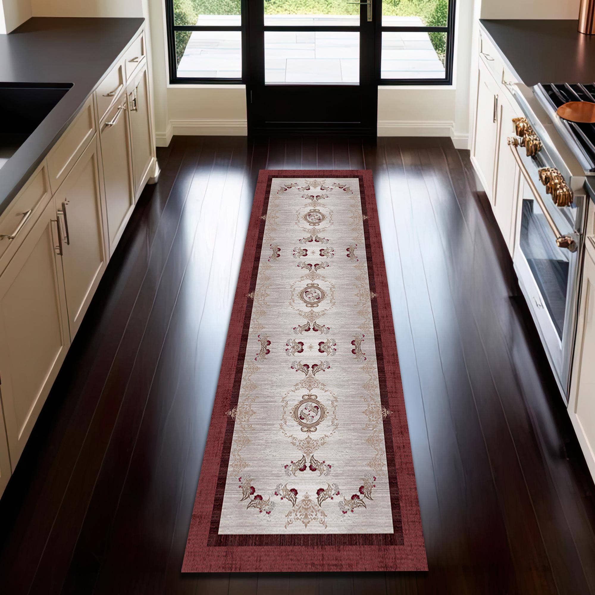Rugendary Trade LLC - Wholesale Runner Rug - Boho Bird Motif Runner Rug for Kitchen Hallway1