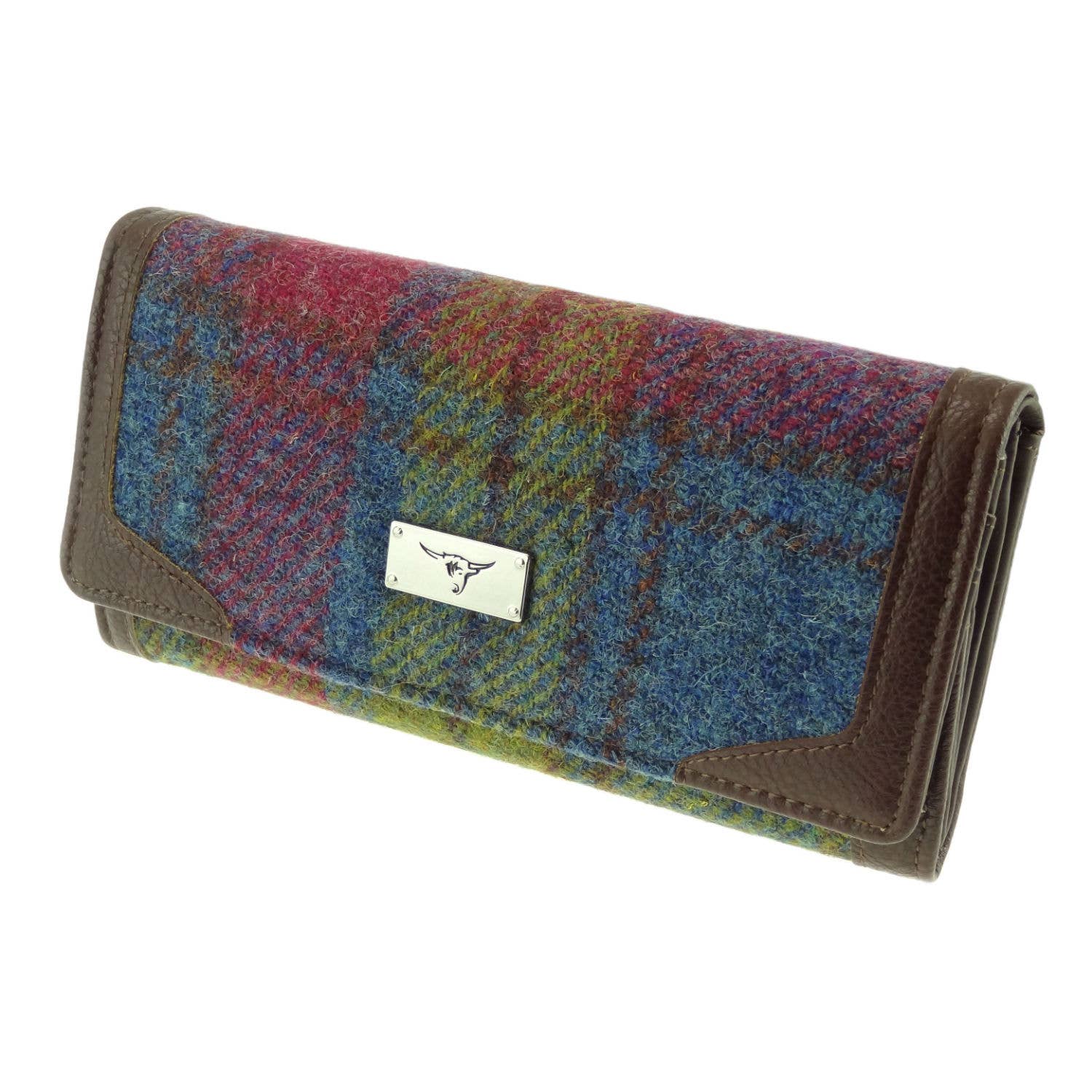 Glen Appin Of Scotland - Wholesale Wallet - Women's - Harris Tweed 'Bute' Long Purse1
