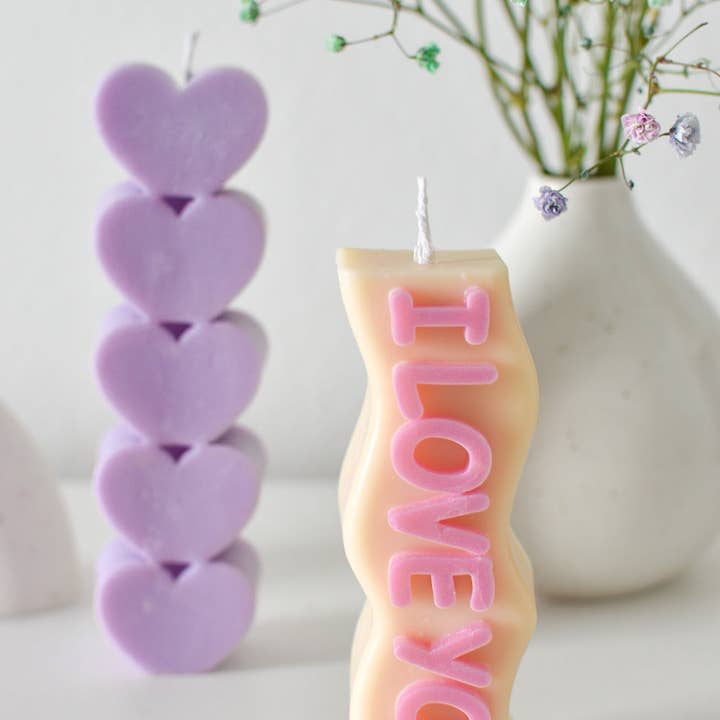Twenty Two - Wholesale Novelty Candle - I Love You Candle3