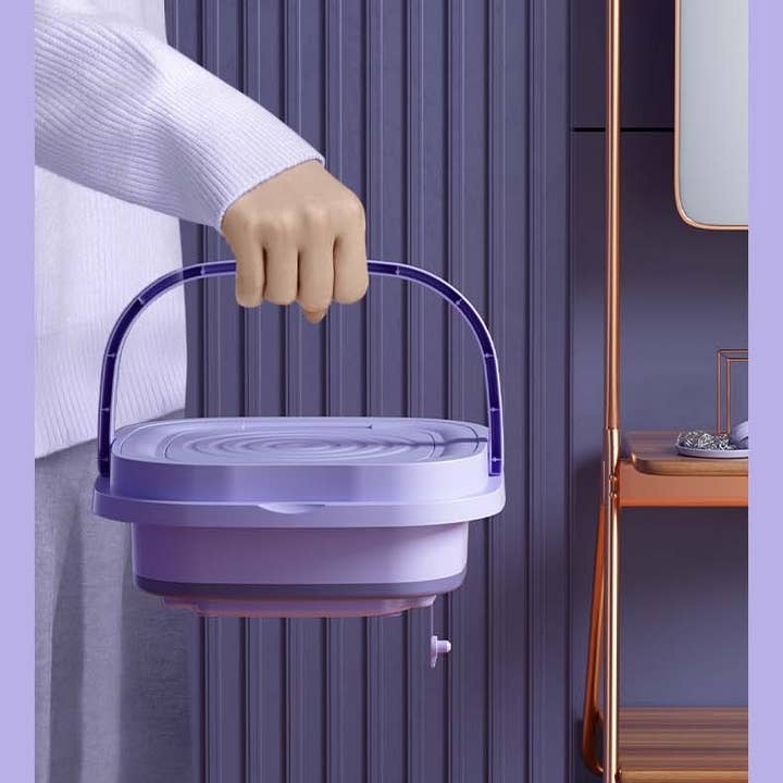 VIGOR - Wholesale Laundry Basket - Folding Portable Washing Machine for Clothes Cleaning Washer