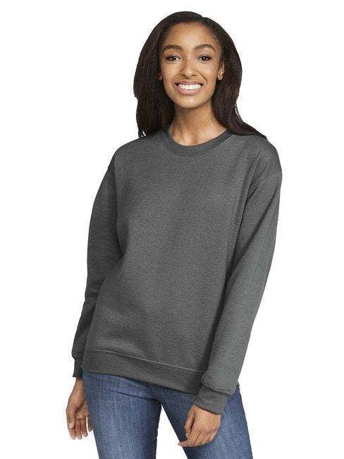 DressesMax - Wholesale Sweatshirt - Women's - Gildan Adult Softstyle Fleece Crew Sweatshirt SF000