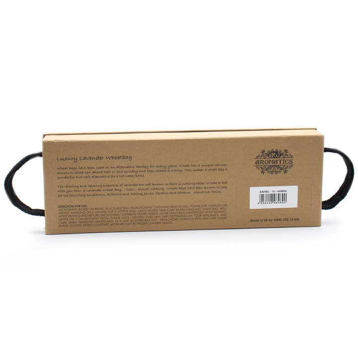 Luxury Lavender Wheat Bag in Gift Box - Hamsa for wholesale by AWGifts Europe