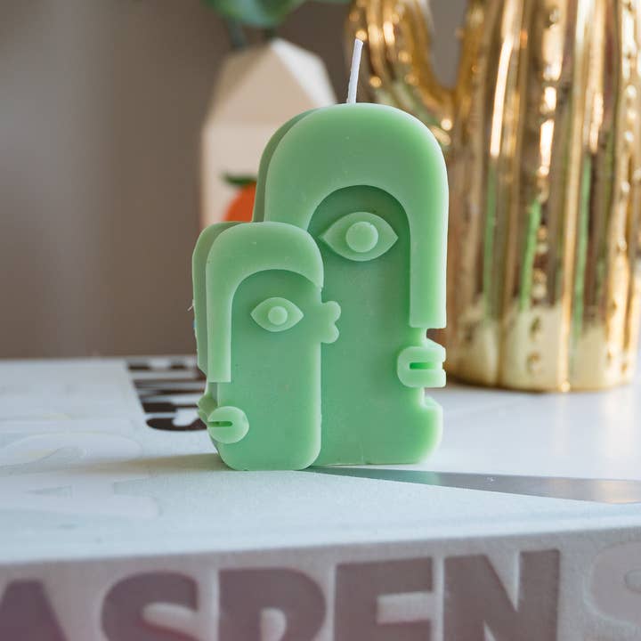 Candle Lume - Wholesale Novelty Candle - Abstract Face Candle2