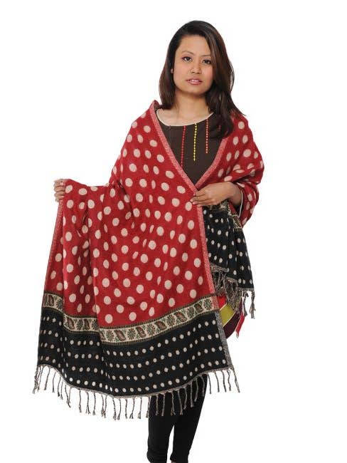 Tribal Woven Shawl for wholesale by The Collection Royal / Royal Handicrafts