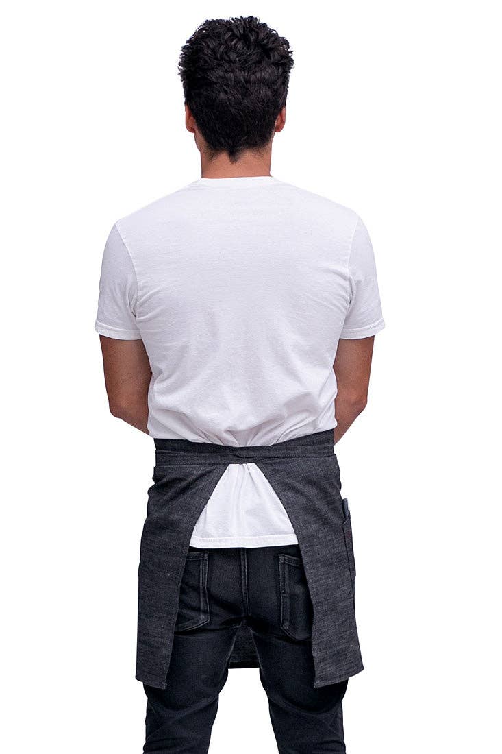 BlueCut - Wholesale Apron - Mercer Half Apron - Denim2