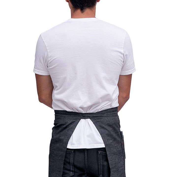 BlueCut - Wholesale Apron - Mercer Half Apron - Denim2