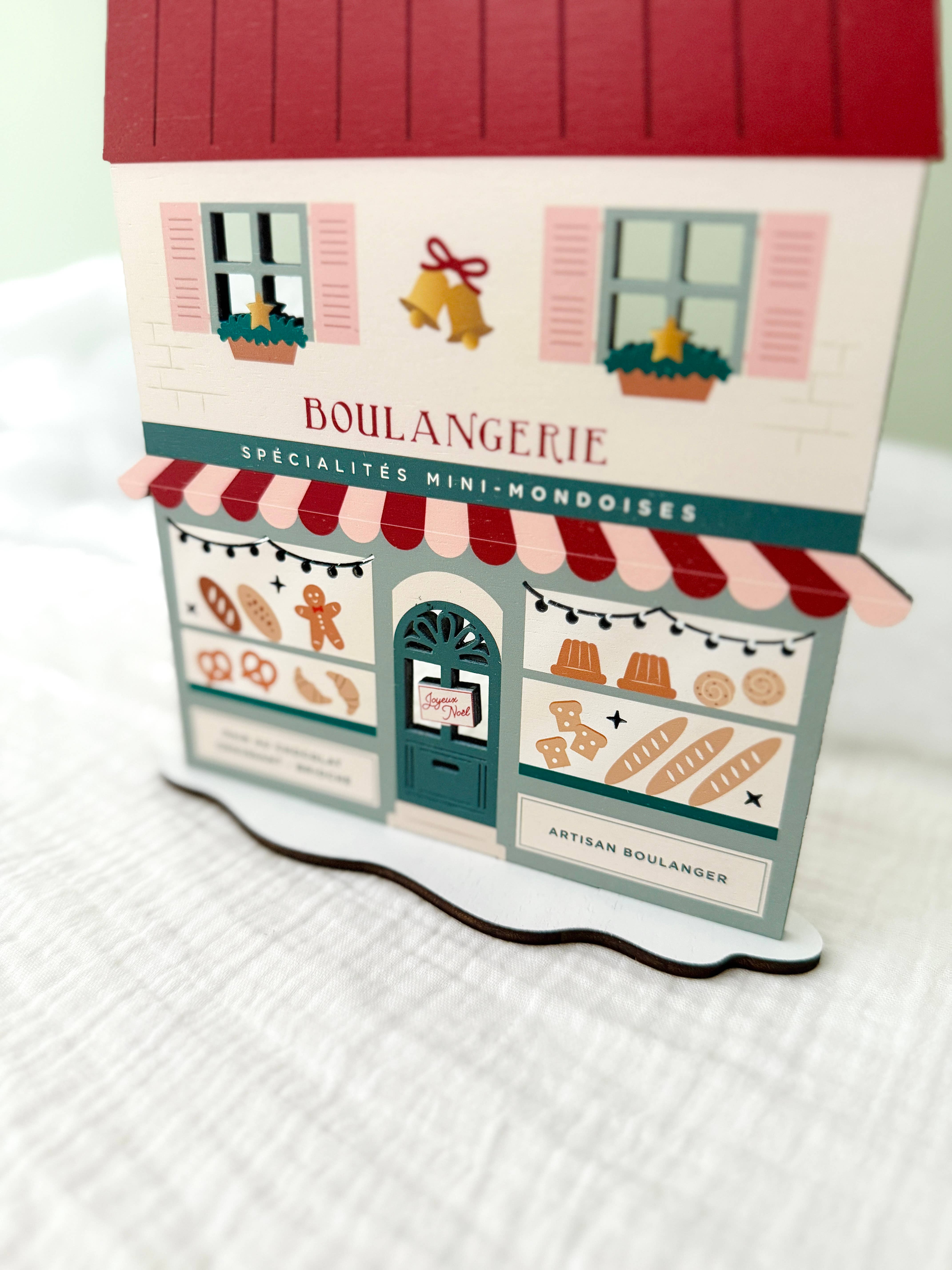 Print Your Love - Wholesale Christmas Decoration - The Painted Wooden Christmas Bakery - Christmas Mini-World3