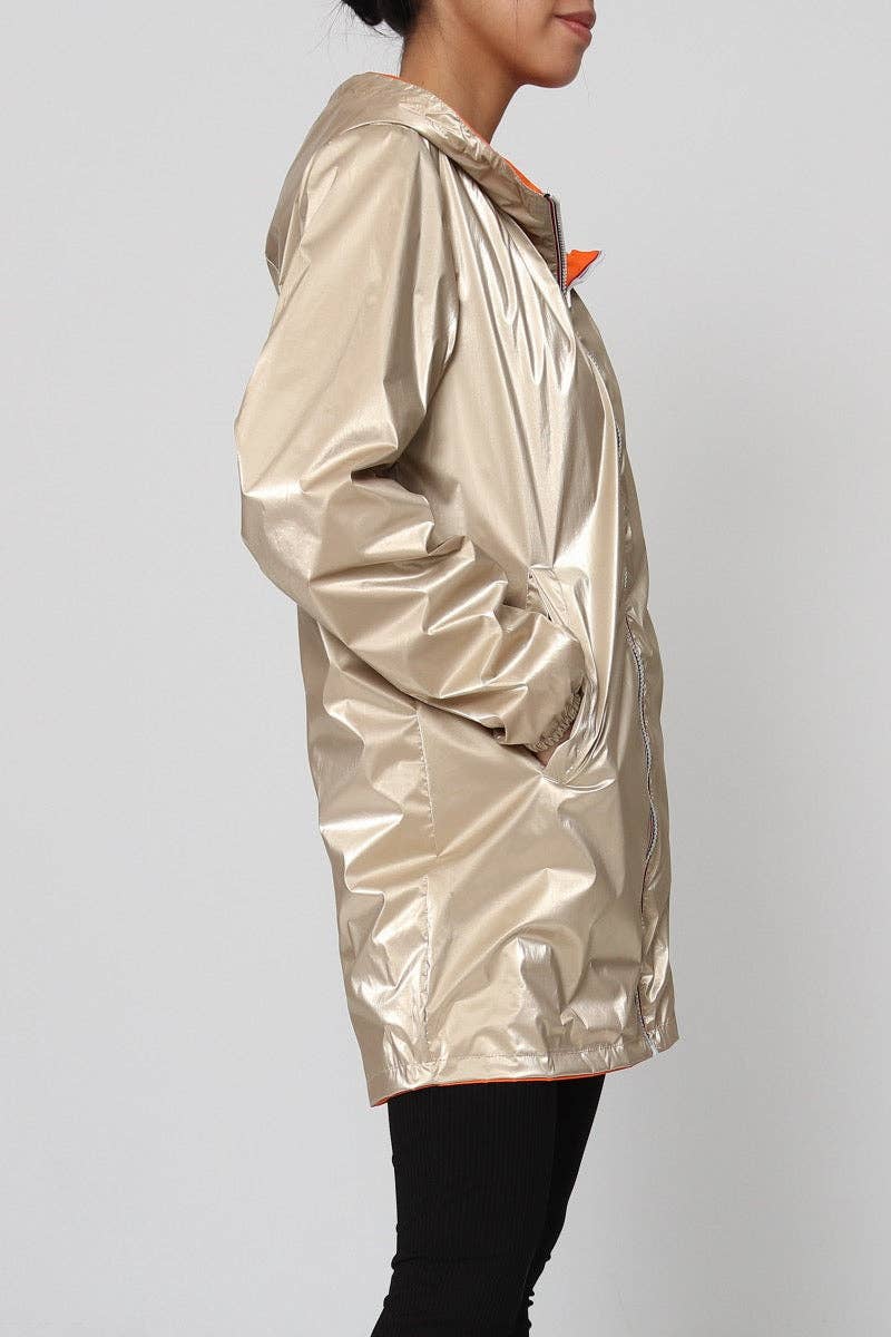 SOFTY - Wholesale Windbreaker - Women's - Reversible waterproof windbreaker - S381123