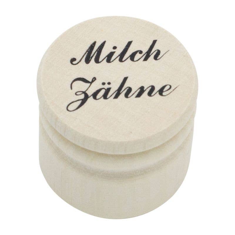GICO Spielwaren - Wholesale Milk/Juice Bottle - Milk Tooth Box Made of Wood with Screw Cap Ø 3.5 cm1