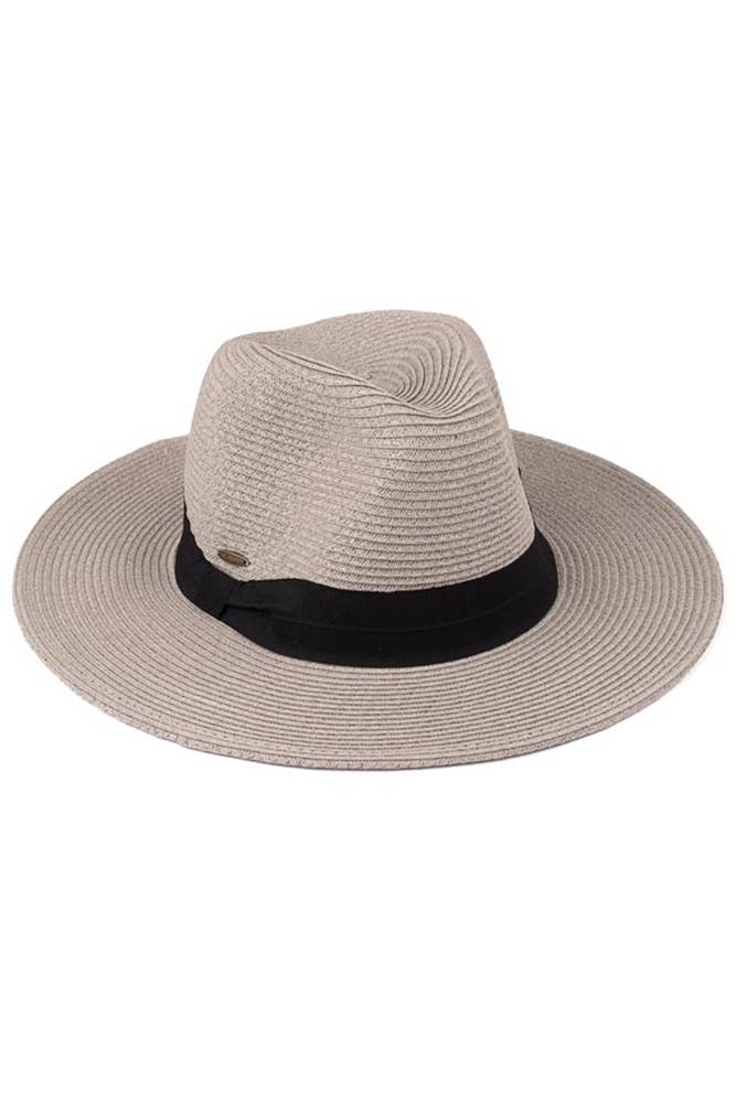 Hana - Wholesale Straw Hat - Women's - C.C Adjustable String Straw Hat3
