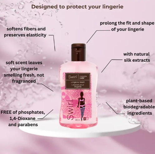 BeConfident Fashion Fit Solutions UK – wholesale Liquid laundry detergent – Swirl Delicates Wash: 280ml3