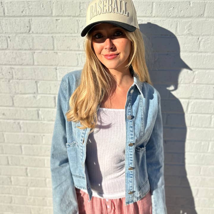 Social Statement - Wholesale Trucker Hat - Women's - BASEBALL Monochromatic Vintage Trucker Hat