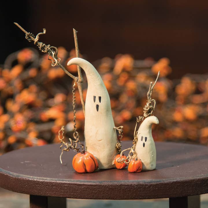 The Hearthside Collection - Wholesale Decorative Figurine - Resin Ghost Figurine, 1.5"2