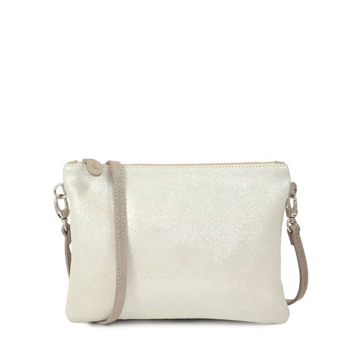 Bolso de mano CANNES 28 de piel iridiscente para venta al por mayor de C Oui