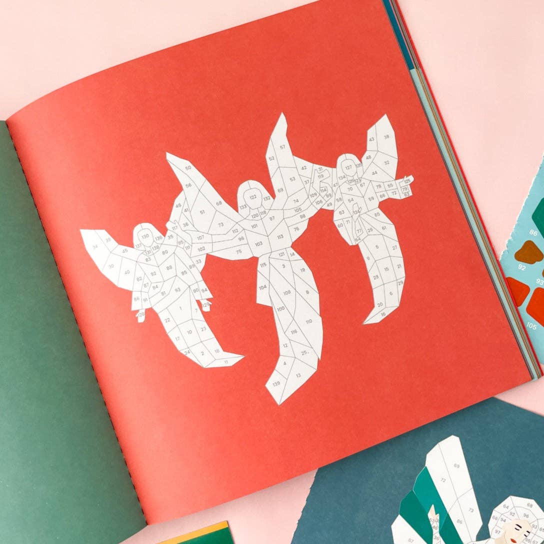 Catholic Family Crate® - Venta al por mayor Pegatinas - Niños y bebés - Pray By Sticker™: Libro de pegatinas de Navidad12