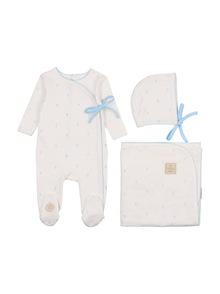 IVO Balloon Wrap Layette Set for wholesale on Faire