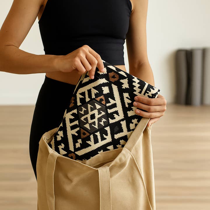 Yune Yoga - Wholesale Yoga Mat - Moab Rocks Foldable Travel Yoga Mat – 2mm Lightweight, Non-Slip, Eco-Friendly Mat for On-the-Go Practice | Yune Yoga7