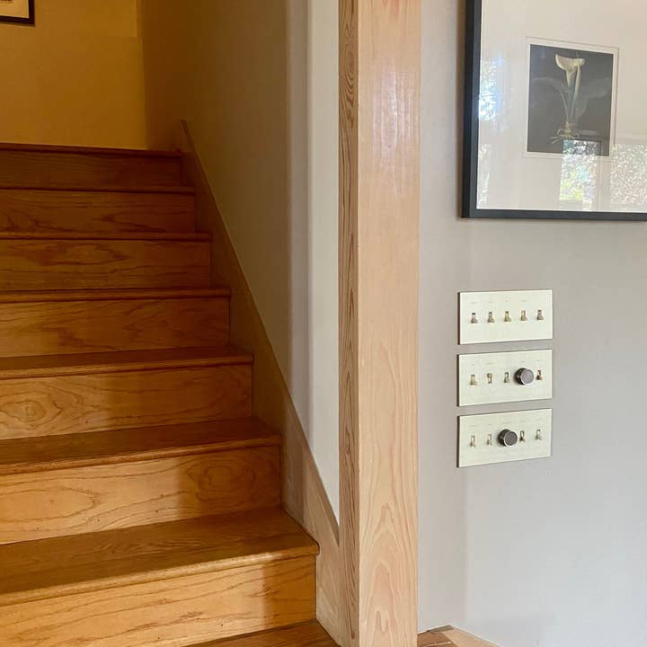 TedStuff - Wholesale Light Switch Cover/Plate - CleanPlate Classic in Midcentury Gold for Toggle Switches11