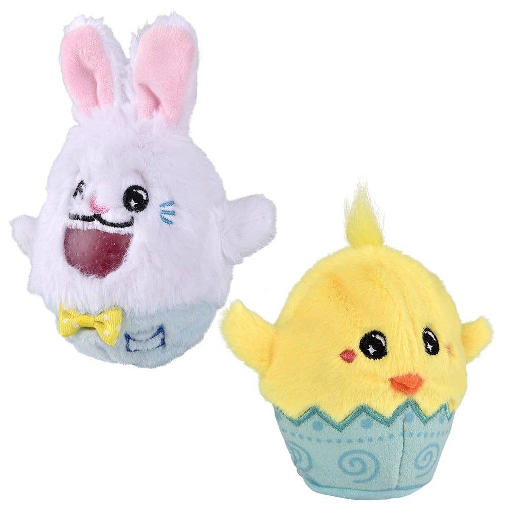 La Luna Bella - Toys – wholesale Stuffed/plush toy – Kids & baby – Squeezy Bead Easter Plush 3" 12/disp - LLB Toys2