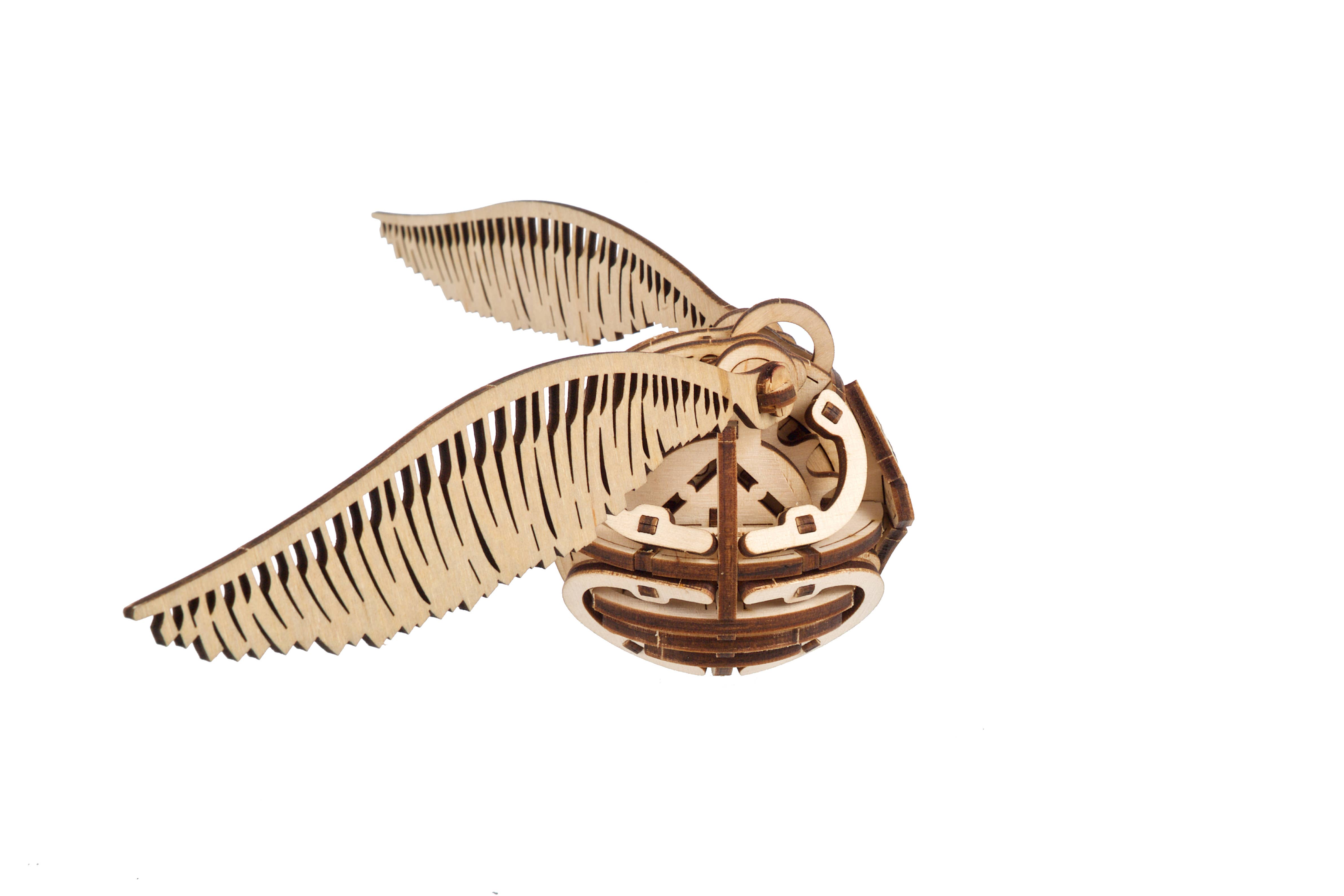 Ukidz LLC - Wholesale DIY Craft Kit - UGears Harry Potter™ Golden Snitch™ -Wooden 3D Puzzles - DIY2