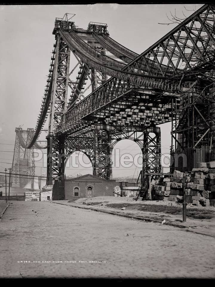 Puente de New East River para venta al por mayor de Print Collection