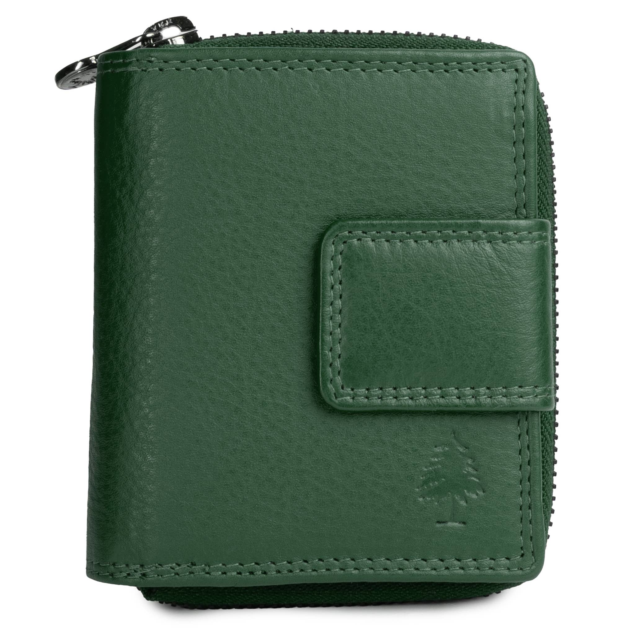 Greenwood - Wholesale Wallet - Unisex - Akiro women's small leather wallet with zip pocket44