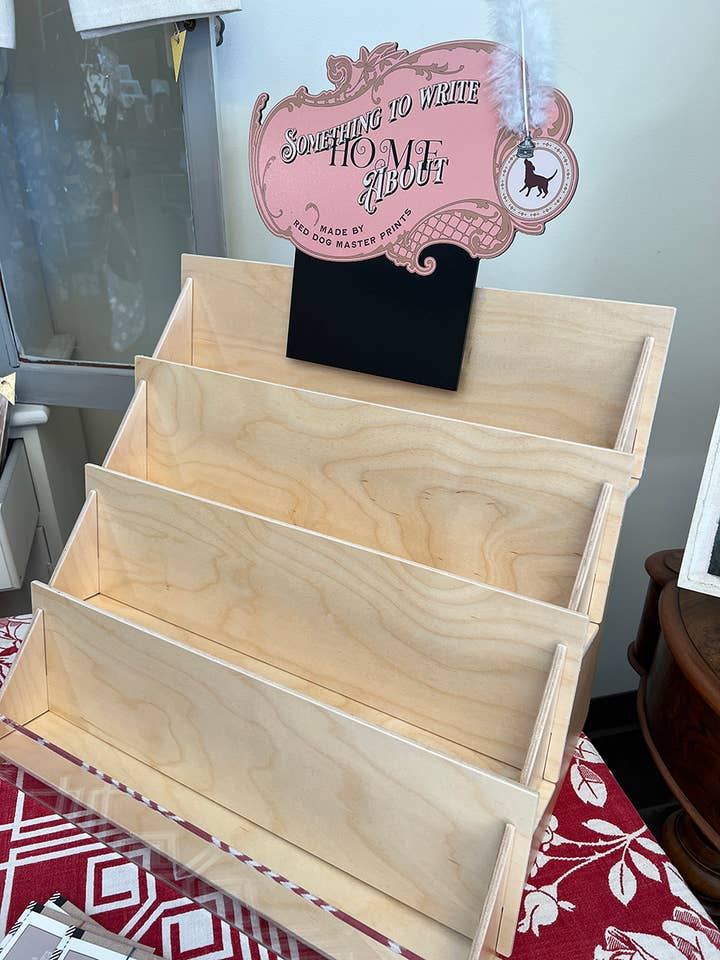 Soporte de exhibición para mostrador para venta al por mayor de Something To Write Home About