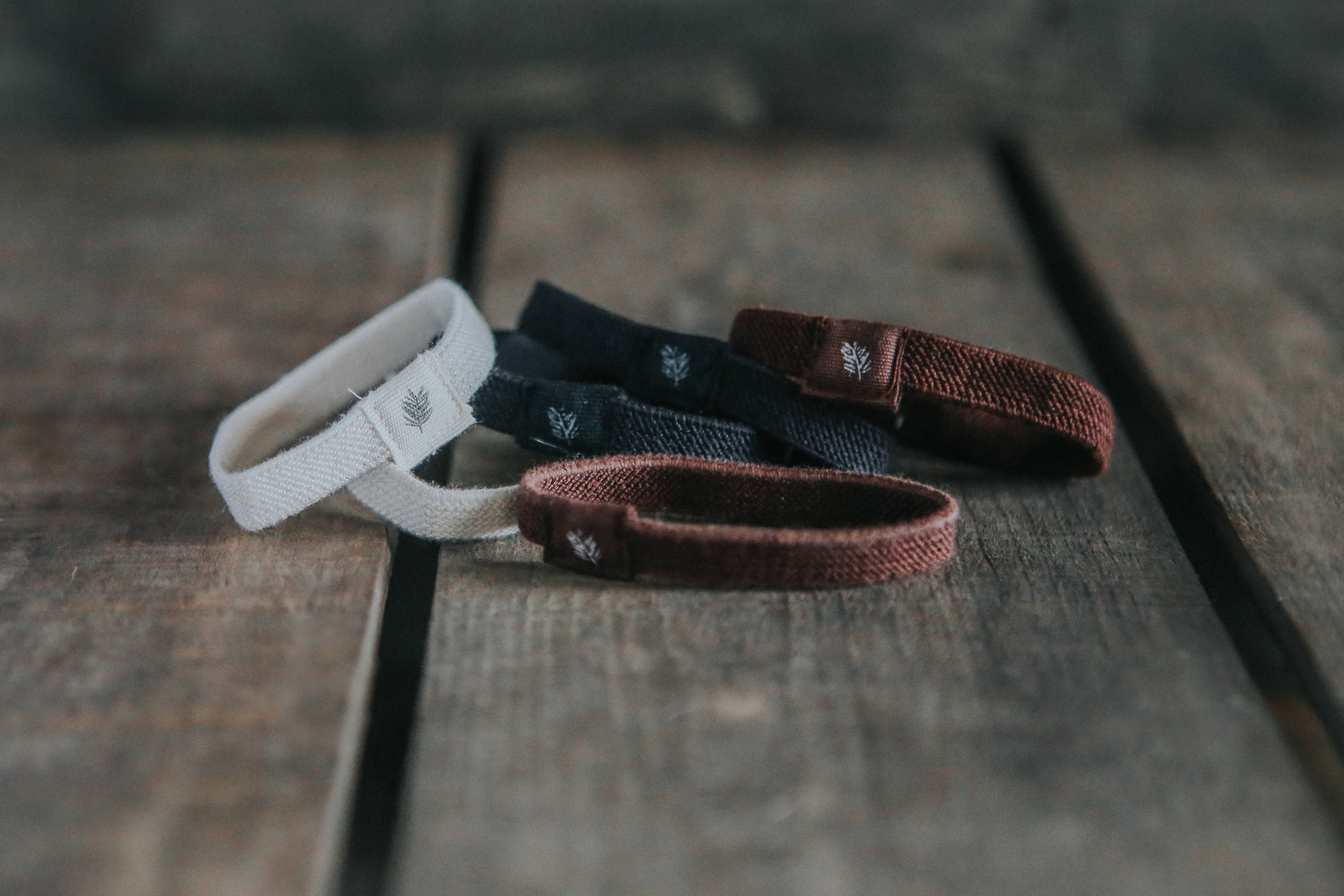 Wild and Stone - Vendita all'ingrosso Elastico per capelli - Elastici per capelli senza plastica - Confezione da 6 (naturali)1