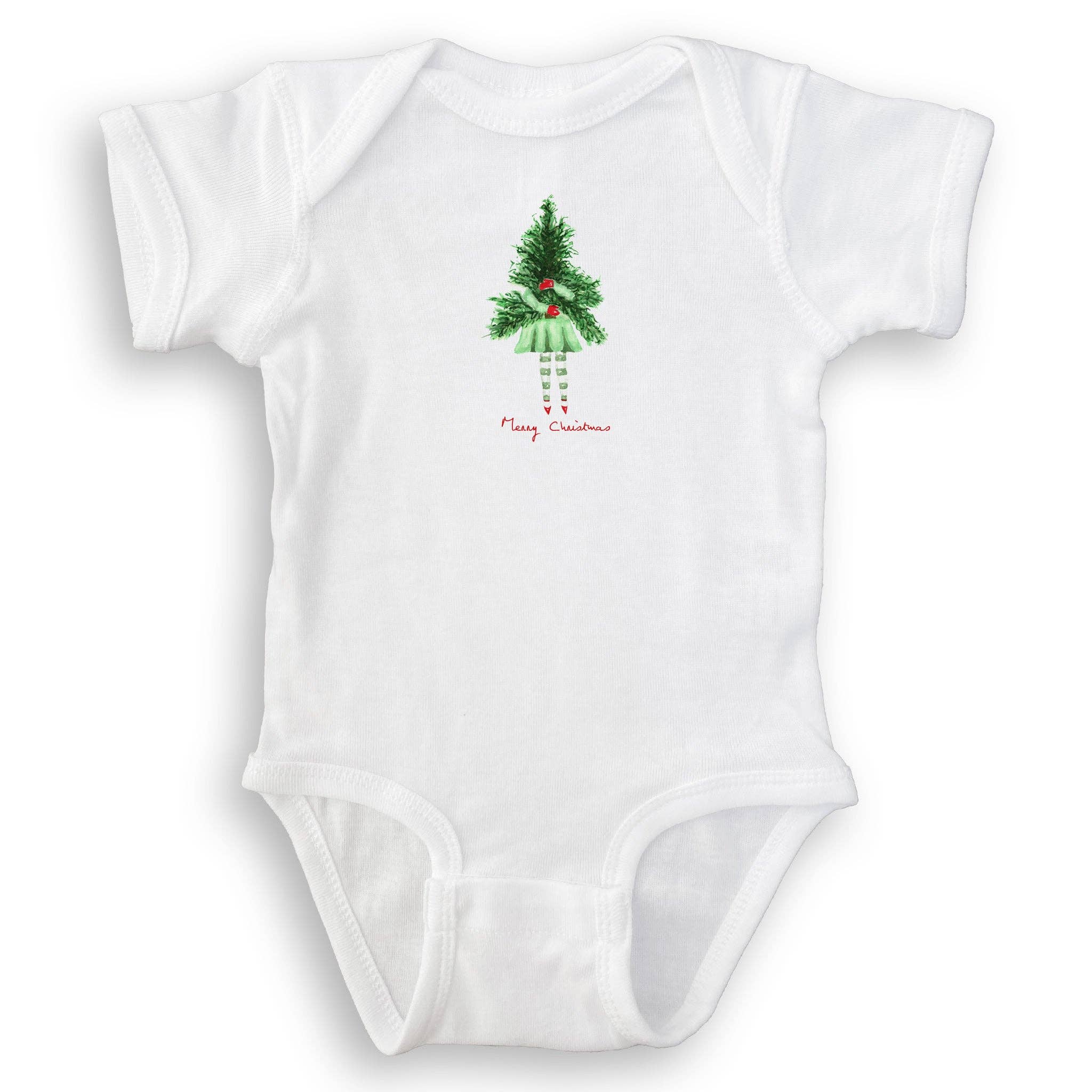 French Graffiti - Vendita all'ingrosso Strofinacci - Signora con albero di Natale14