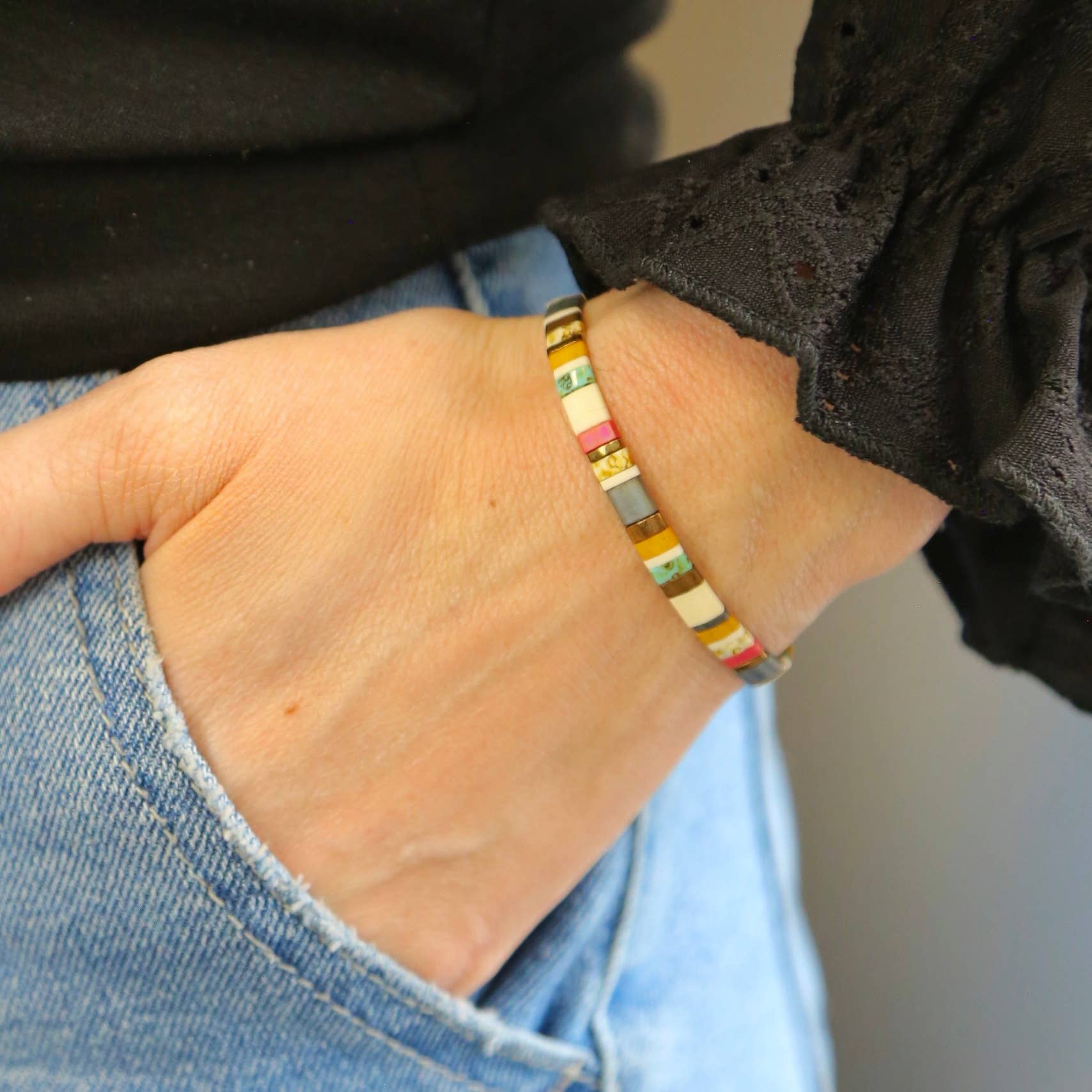 Mack & Rex – wholesale Pärlarmband – CAROLINA BEACHES - Armband med Tila-pärlor | Enstaka3