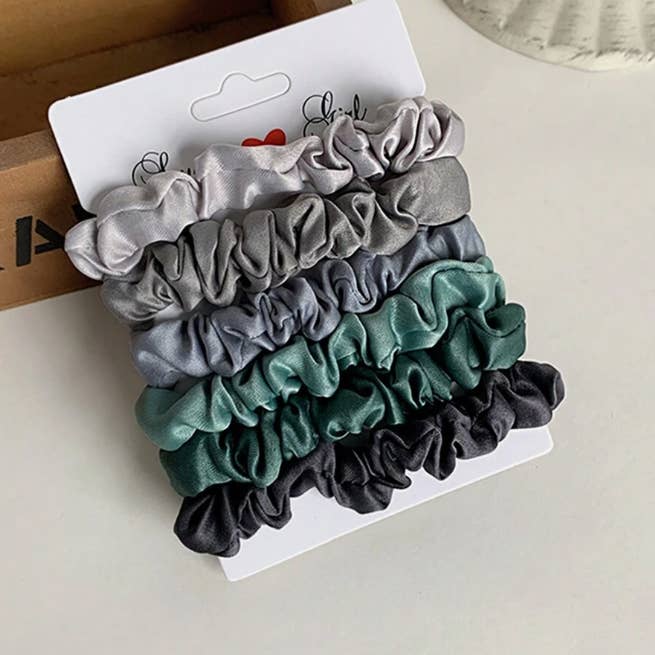 Haarstrik Scrunchie set van 6 voor wholesale door Sansira Jewelry