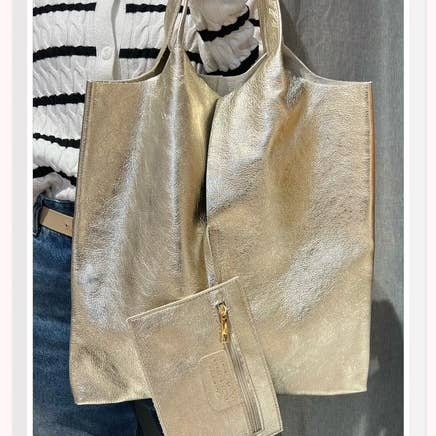 Z et Z - Vendita all'ingrosso Marsupio - Donna - Borsa tote in pelle granulata o pelle iridescente18