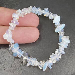 Shamans Crystal - Wholesale Beaded Bracelet - Crystal Chip Gemstone Bead Bracelet New Age Healing Chakra16