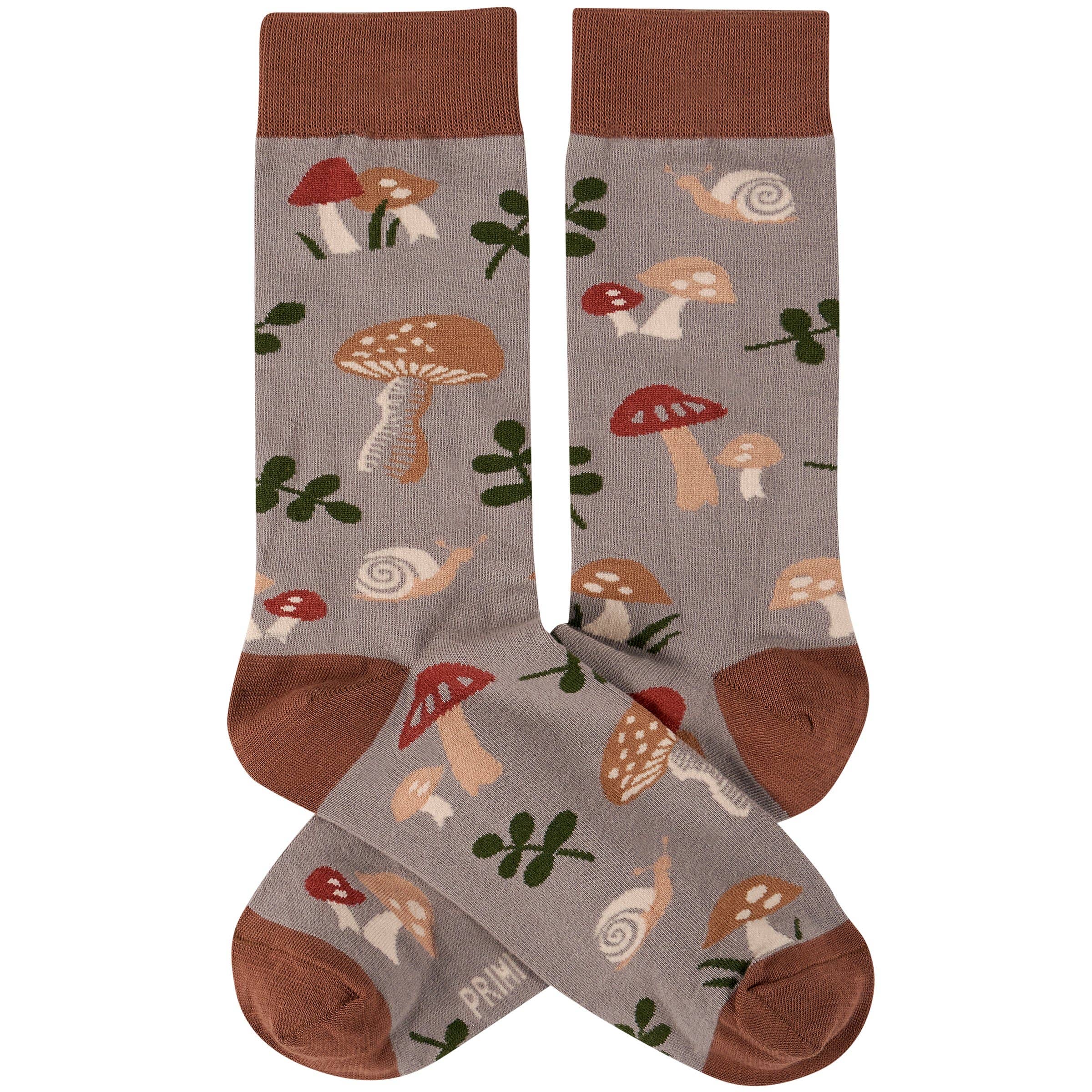 Primitives by Kathy - Wholesale Socks - Unisex - Mushroom Toss Socks1