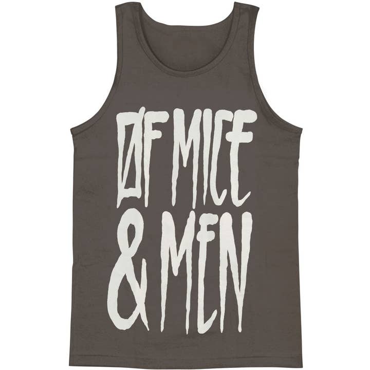 Of Mice & Men Gore Text Mens Tank for wholesale by Rockabilia