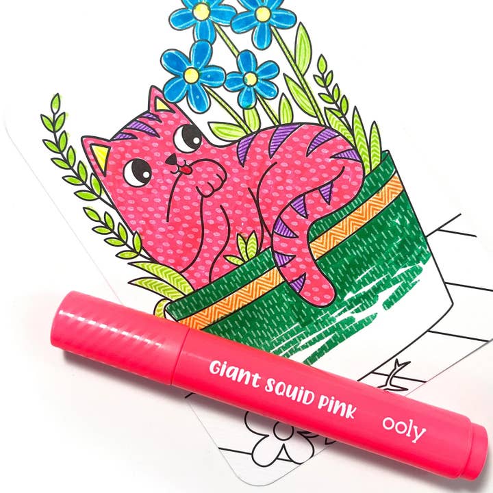 OOLY - Wholesale Coloring & Activity Book - Kids & Baby - Undercover Art: Hidden Pattern Coloring Activity - Smitten K3