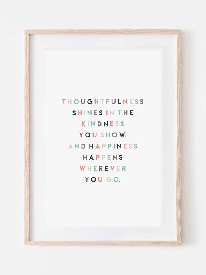 Thoughtfulness' Print for wholesale by Slinky Prints