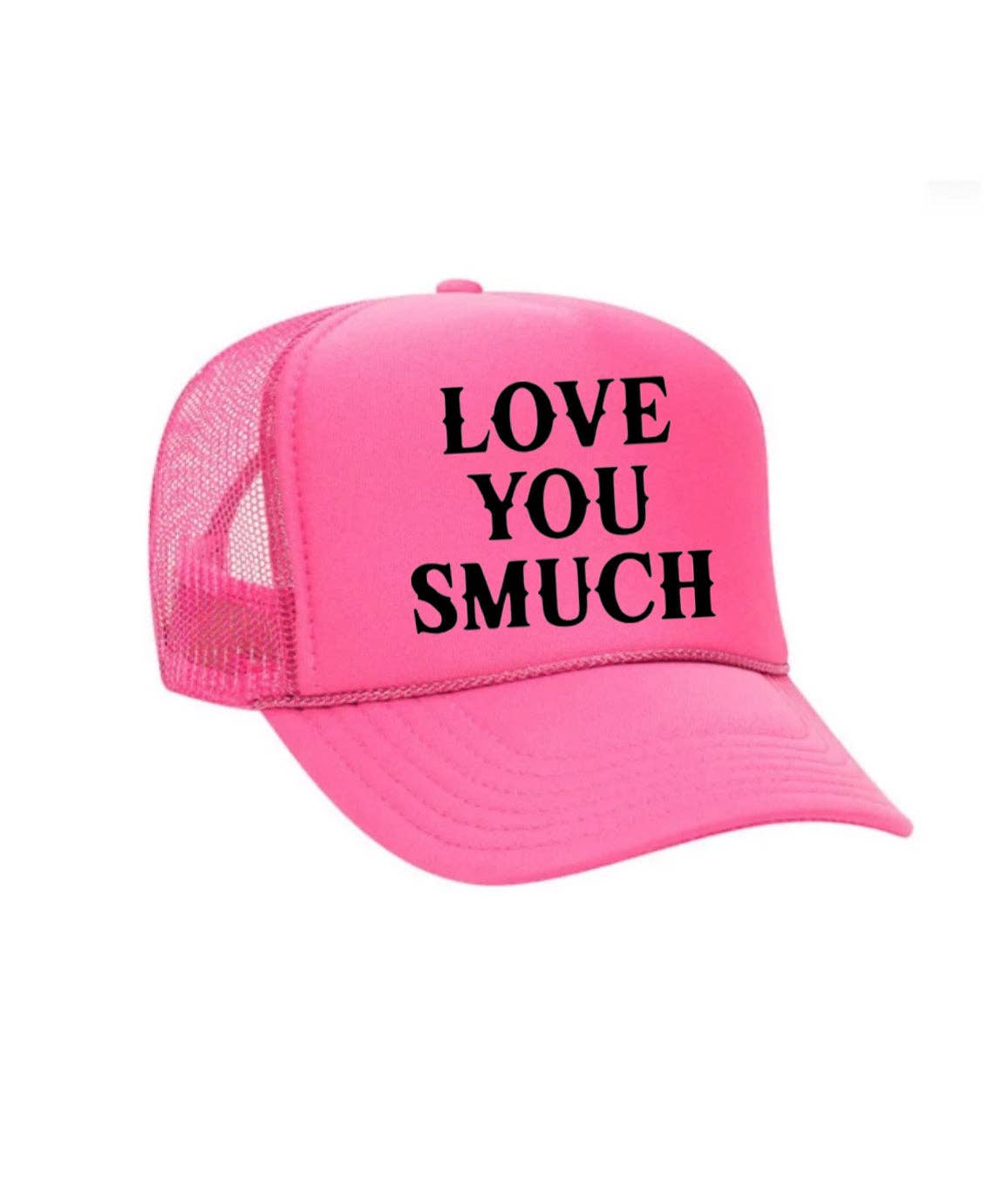 Inappropriate Trucker Hats - Wholesale Trucker Hat - Women's - Love You Smuch Trucker Hat9