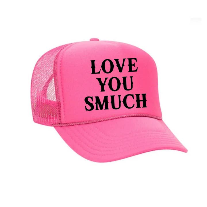 Inappropriate Trucker Hats - Wholesale Trucker Hat - Women's - Love You Smuch Trucker Hat9