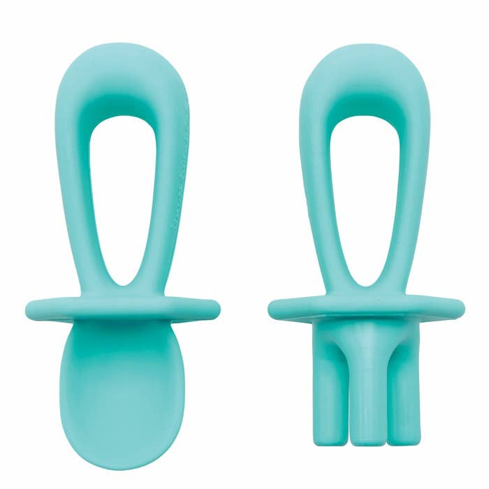 TINY TWINKLE Mint Trainingsbesteck für den Großhandel von Idea Gioconda