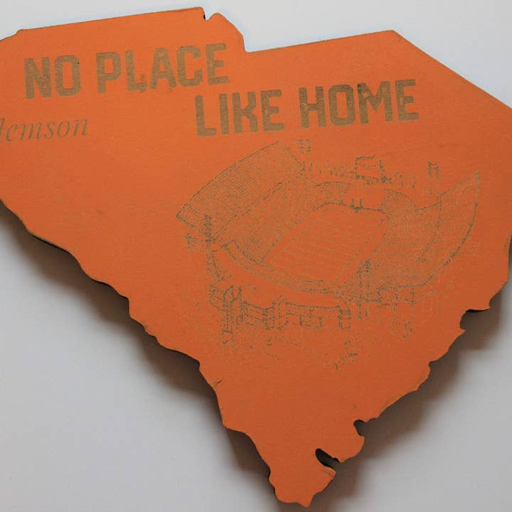 State of South Carolina Wooden Cut Out Featuring Memorial for wholesale by Designs By Patterson
