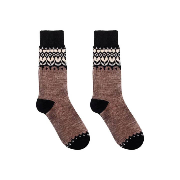 Nordic Wools – wholesale Socks – Unisex – Nordic Socks Merino Wool in PERFORM™ (Jorunn - Cinnamon) - U