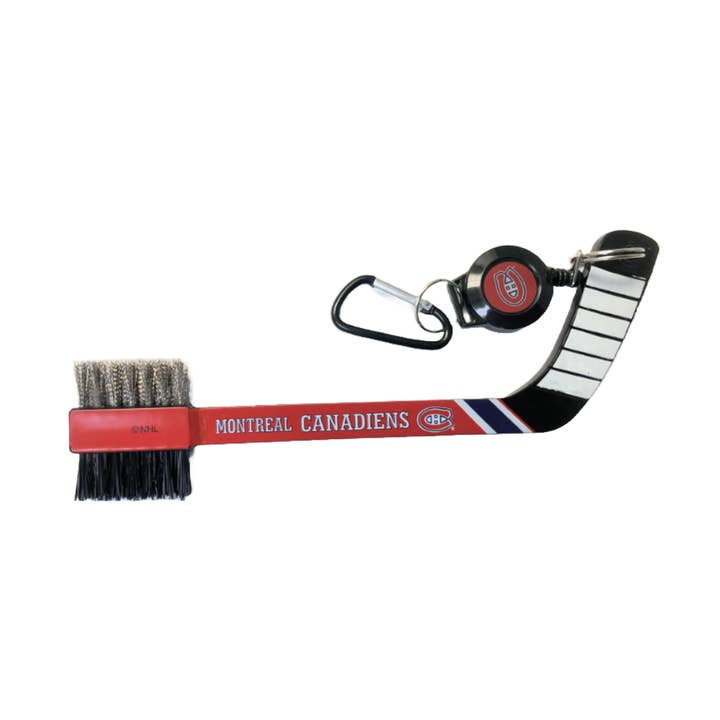Montreal Canadiens Hockey Stick Brush for wholesale by CaddyPro Golf Products Ltd.