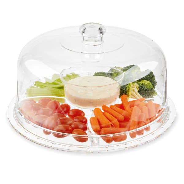 Twine - Wholesale Cake Stand - Multi-Functional Acrylic Serving Platter w/ Bundt Cake Mold